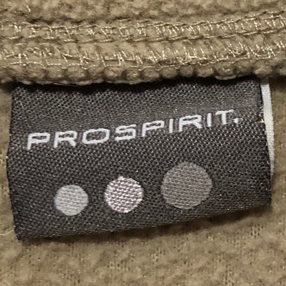 Prospirit Pullover 1/4 Zip Sweatshirt - Beige - Picture 9 of 13